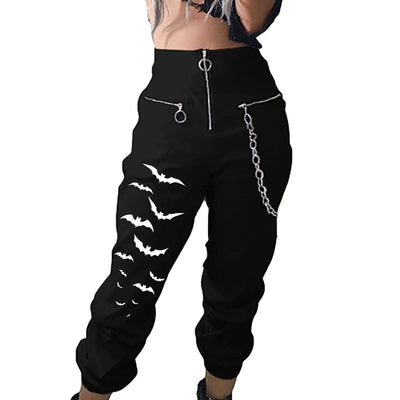 Quick Dry Outdoor Pants Rave Pants for Women Techwear Relaxed Fit Jogger Pants Solid Jogger
