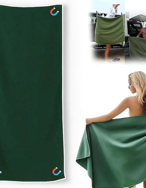 Cargar imagen en el visor de la galería, Toalla de baño magnética para exteriores
