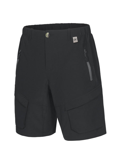 Load image into Gallery viewer, Mapamyumco Mens Hiking Shorts Golf Shorts Quick Dry Cargo Shorts Lightweight for Casual Running (Black XL)

