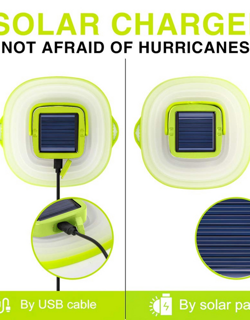 Load image into Gallery viewer, Solar Camping Lantern – Foldable, Multi-Mode LED Light
