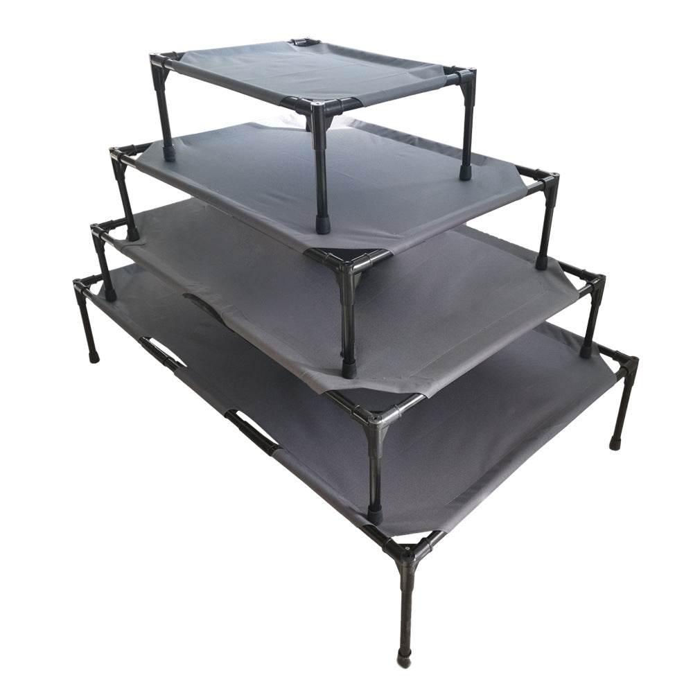 Cama elevada para mascotas de exterior