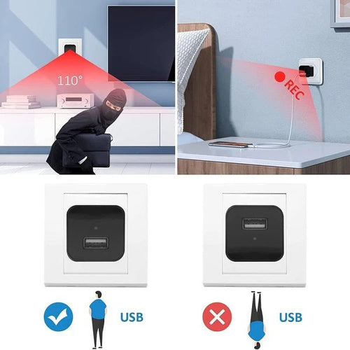 Load image into Gallery viewer, Mini Hidden Camera Home Security Nanny Cam Full HD 1080P DVR Night Vision Audio
