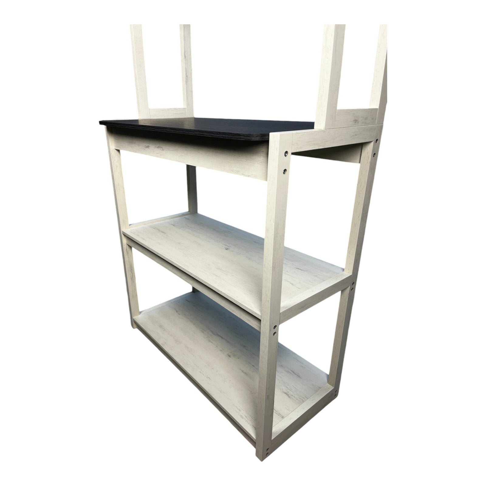 Estante de embalaje de 5 niveles para gabinetes de cocina, cafeterías, estantes de cocina, estantes para microondas