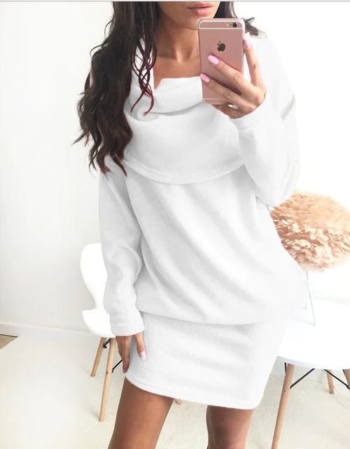 Load image into Gallery viewer, Fashionable Autumn Winter Dresses and Trendy Sweaters
