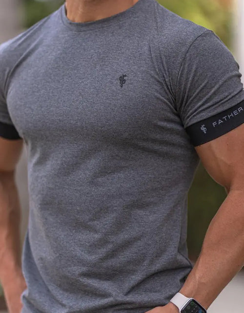 Load image into Gallery viewer, Men&#39;s Cotton Gym Shirt for Any Activity

