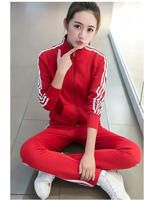 Load image into Gallery viewer, Women&#39;s Sports Running Outfit Set
