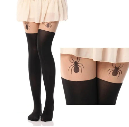 Charger l'image dans la visionneuse de galerie, Collants et bas en patchwork imprimé

