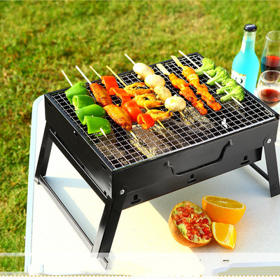 Parrilla de carbón para exteriores