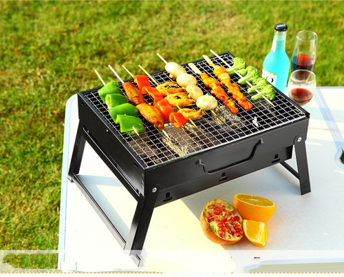 Cargar imagen en el visor de la galería, Parrilla de carbón para exteriores
