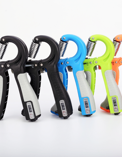 Load image into Gallery viewer, Adjustable Hand Grip Strength Trainer with Finger Exerciser
