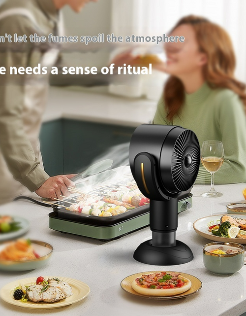 Load image into Gallery viewer, Portable Desktop Range Hood Smoke Remover
