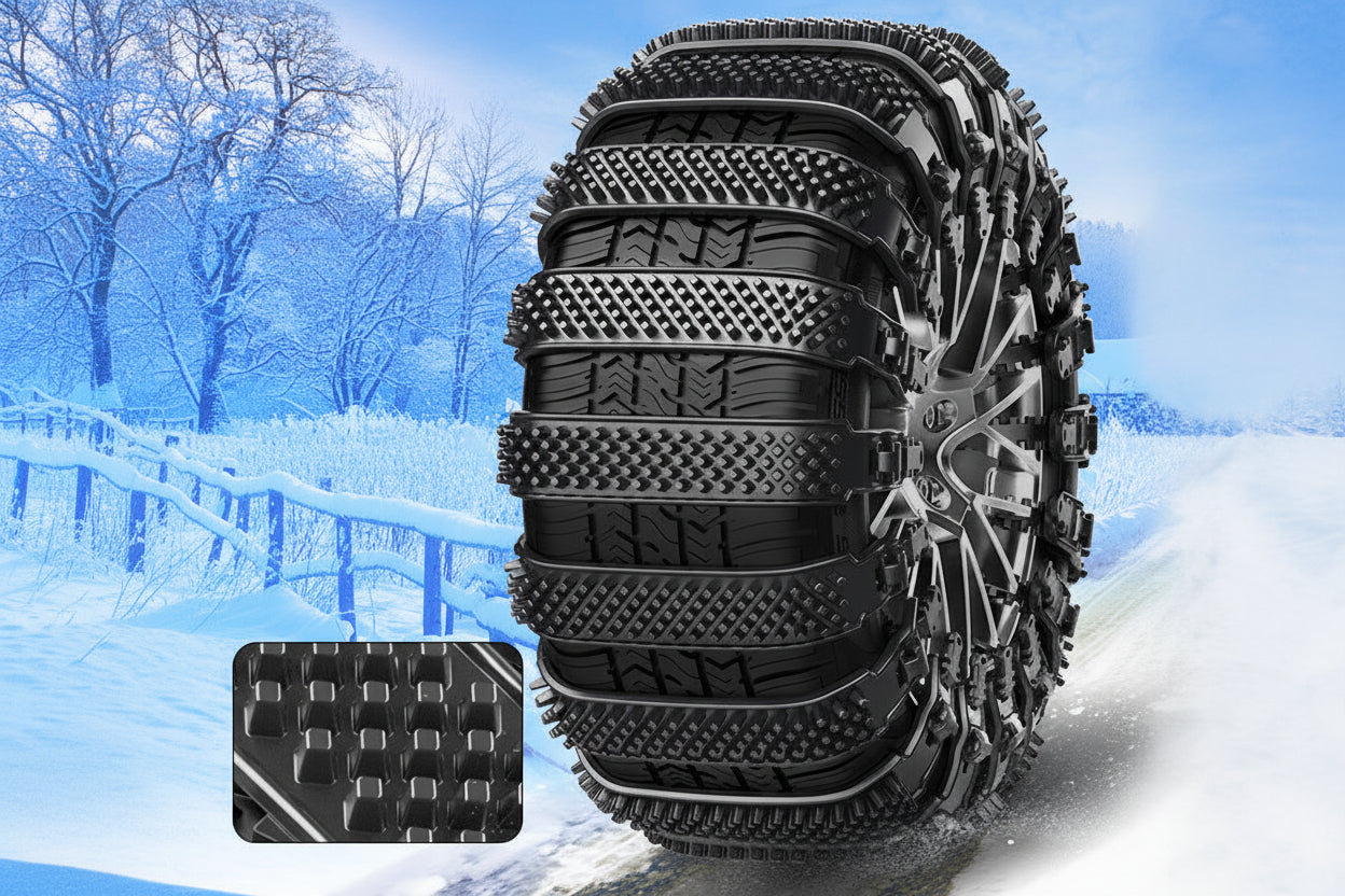 Thick Anti-Skid Tire Chains