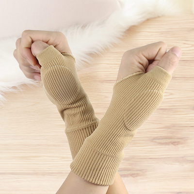Black Wrist Support Gloves for Training and Recovery