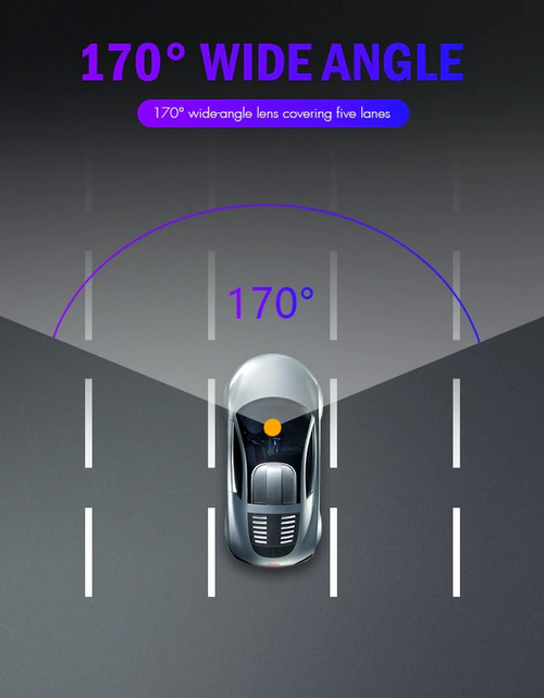 Load image into Gallery viewer, HD 1080P Car Dual Lens Dash Cam 4" DVR Recorder Front &amp; Rear Camera Night Vision
