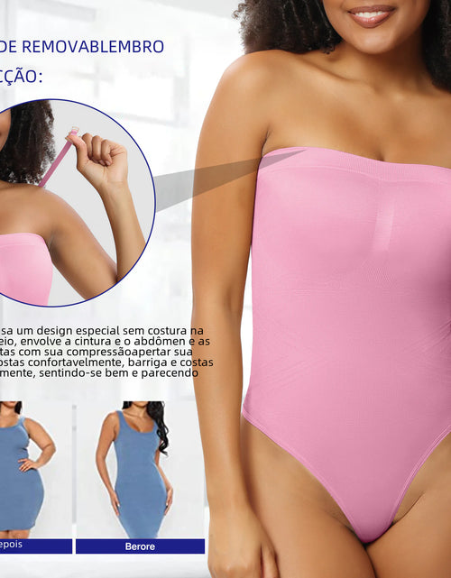 Cargar imagen en el visor de la galería, Body moldeador para mujer personalizado con tirantes desmontables
