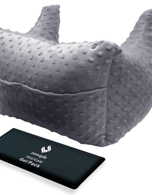 Cargar imagen en el visor de la galería, Zomaple Mastectomy Pillow - Post Surgery Pillow Mastectomy Recovery Must Haves Breast for After Heart Surgery Reduction &amp; Augmentation Patients Sleeping Recovery Seatbelt Protection-Surgery Gift
