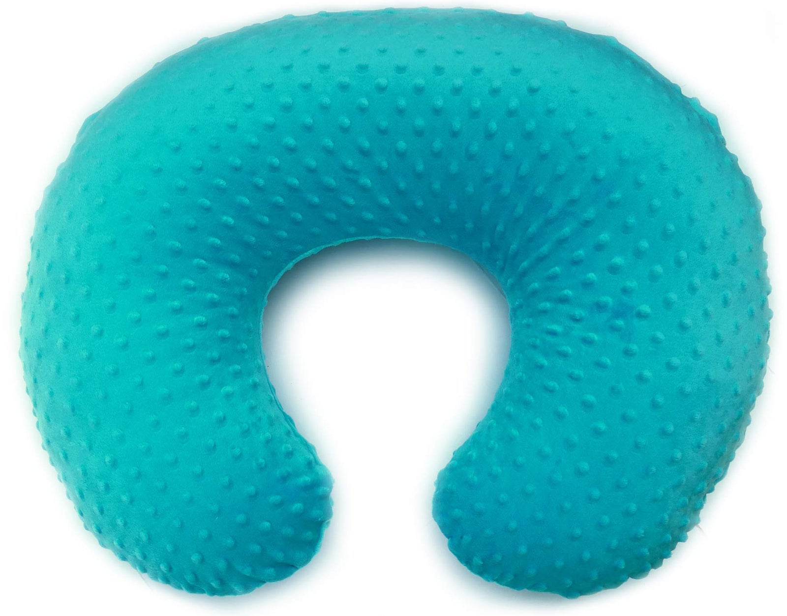 Funda de almohada de lactancia KiddyKlouds de Artebona - Funda de almohada de lactancia. Tejido minky (aguamarina)