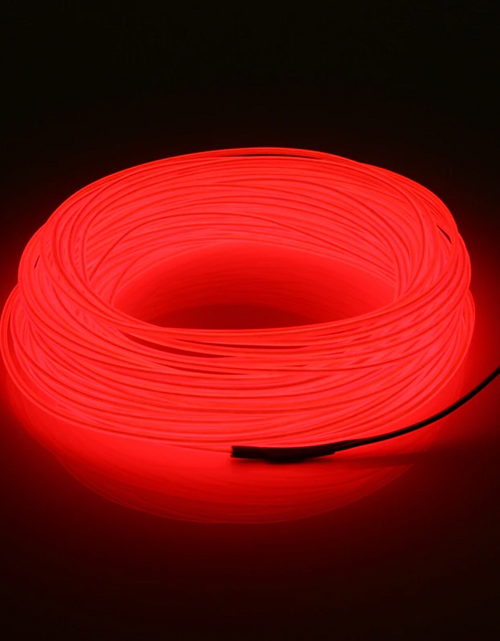 Load image into Gallery viewer, Neon LED Light Glow EL Wire String Strip Rope Tube Decor Car Party + Controller
