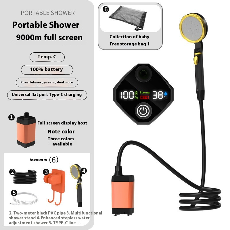 Ducha exterior portátil