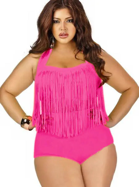 Load image into Gallery viewer, Women&#39;s Fringe Bikini Swimwear
