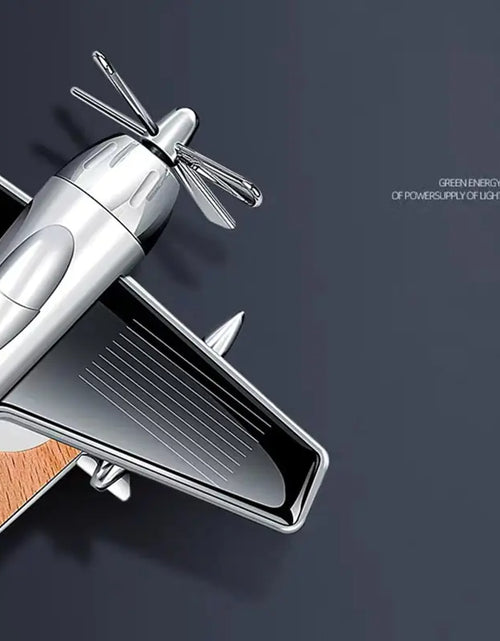 Load image into Gallery viewer, Creative Solar Aircraft Car Perfume Accessories
