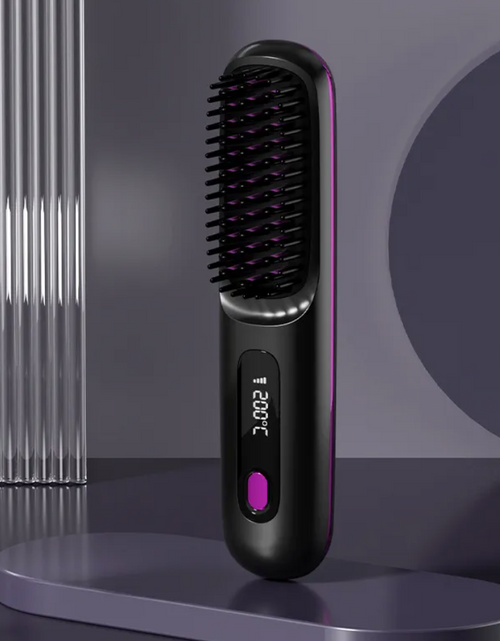 Cargar imagen en el visor de la galería, Ceramic Heat Hair Straightening Comb
