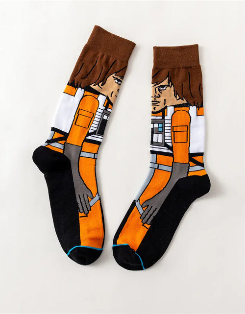 Load image into Gallery viewer, Star Wars Themed Socks, Long Socks
