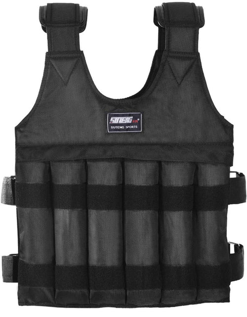 Charger l'image dans la visionneuse de galerie, Gilet lesté réglable 110 LBÉquipement d'entraînement avec gilet lesté BLACKOBE
