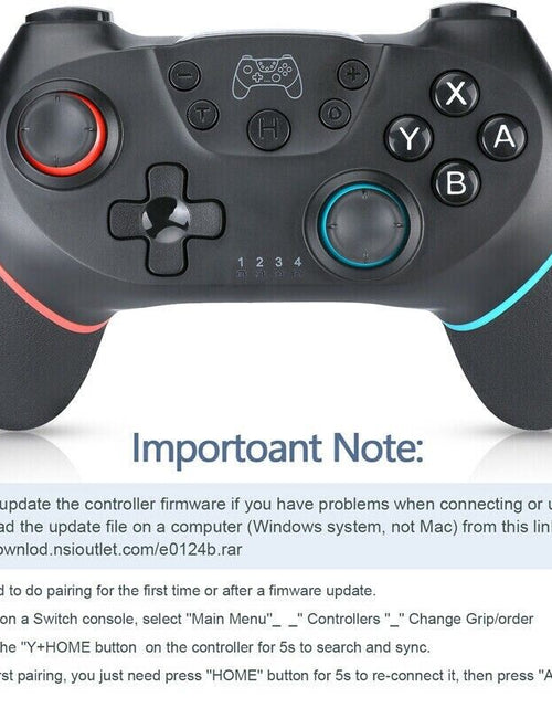 Load image into Gallery viewer, Wireless Pro Controller Gamepad For Nintendo Switch Joypad Joystick Remote USA
