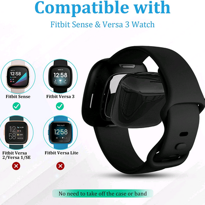 Wireless Charger For Fitbit Sense Versa 3 4 Watch USB Fast Charging Dock Cable