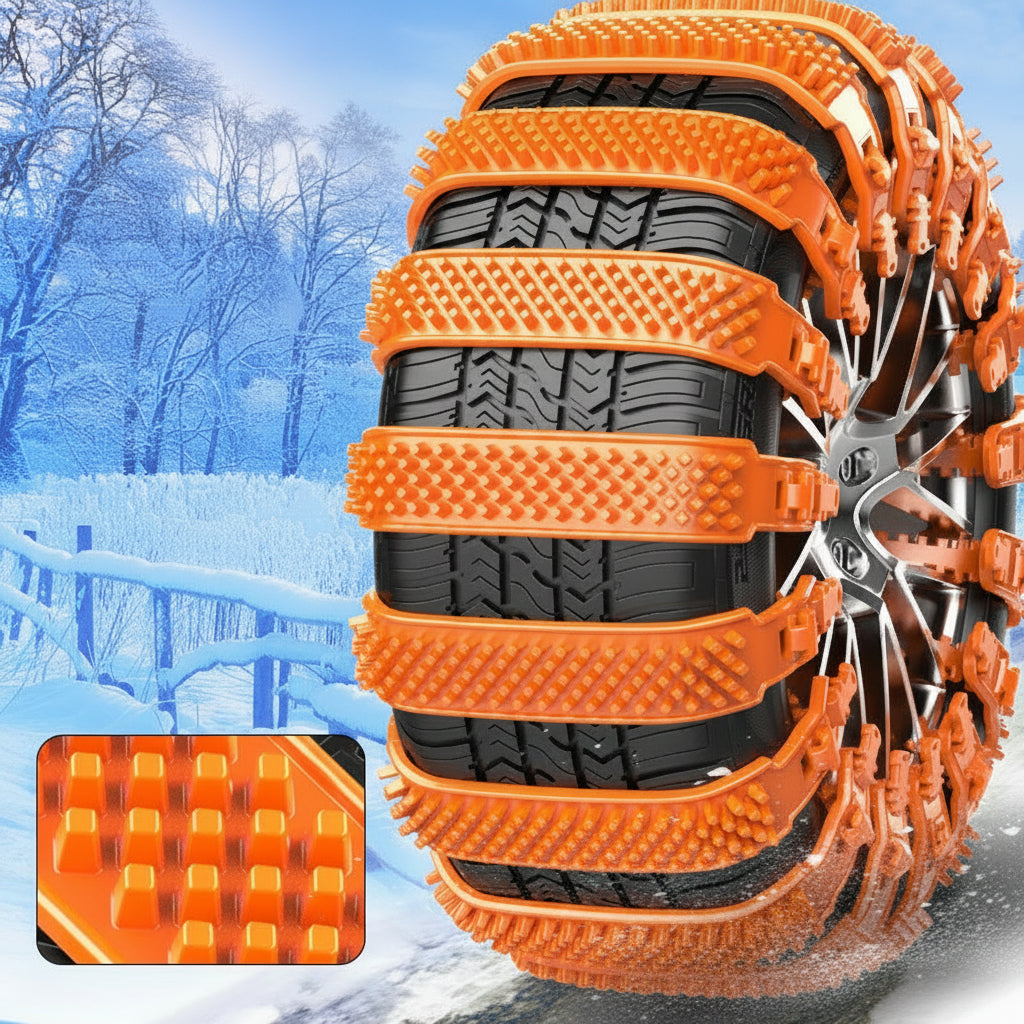 Thick Anti-Skid Tire Chains
