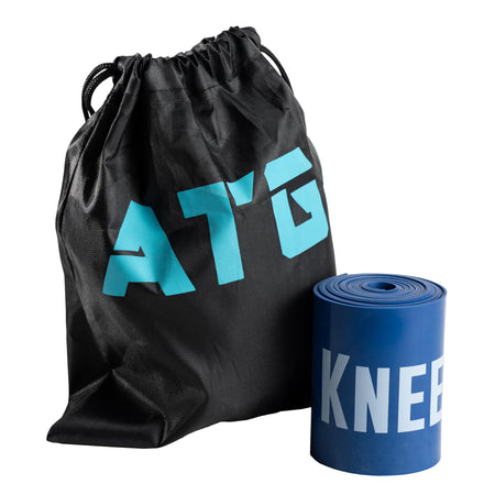 Knees Over Toes Guy Knees Over Toes Guy + ATG Floss Bands (Sapphire Blue Medium) Workout & Stretch Bands - Mobility & Recovery Bands - Increasing Circulation & Reducing Soreness