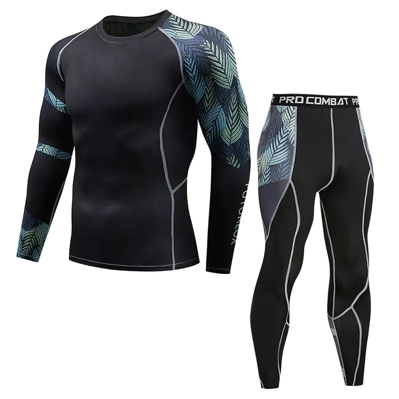Men's Sports Tights for Active Performance Wear