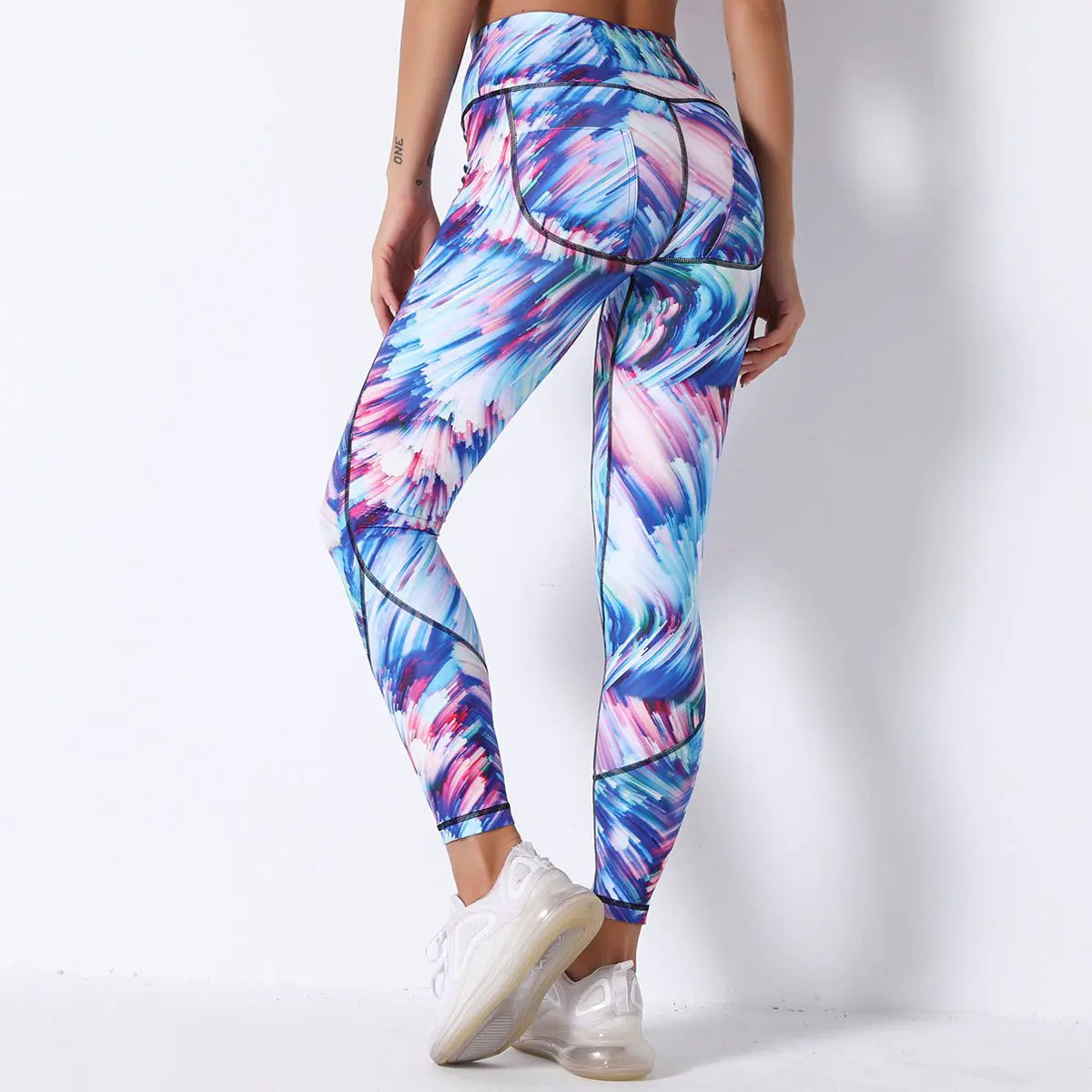 High Waist Stretch Fitness Running Pants