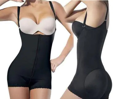 Shapewear Bodysuit with Zip Closure for Body Shaping