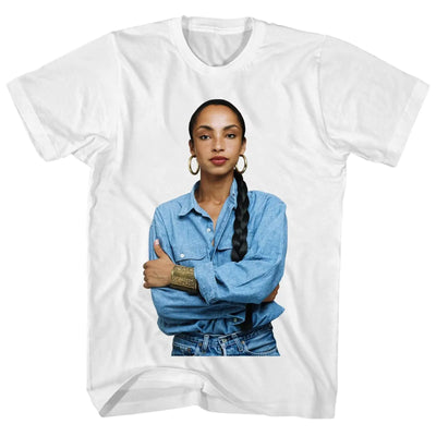 Sade Tshirt Poster Mens Shirt Concert t Shirt for Women Graphic tee Shirt White top Vintage t Shirts for Men Large