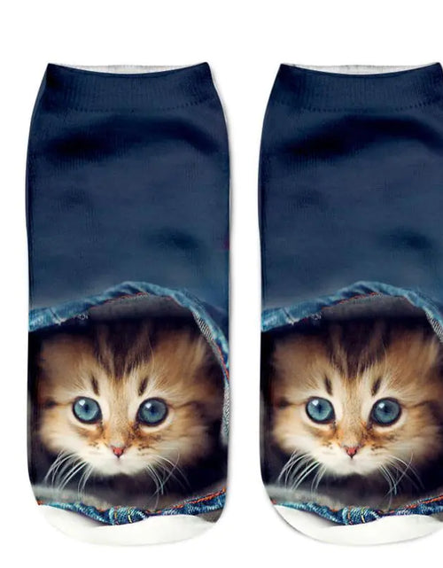 Load image into Gallery viewer, Cat Print Socks - Unique Design Socks
