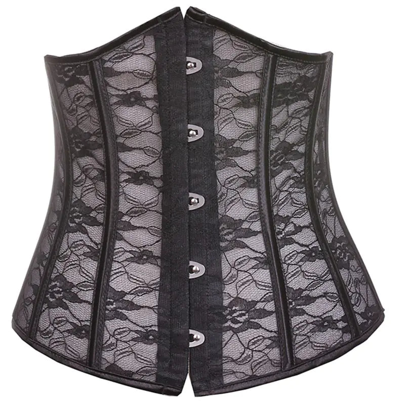 Steel Bone Summer Lace Breathable Corset Shapewear