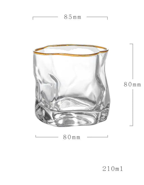 Load image into Gallery viewer, Unique Irregular-Shaped Whiskey Glass
