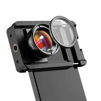 Kit de lentes macro APEXEL para smartphone Lente macro 10X + filtro CPL con clip de lente multifunción para iPhone 16/15/14/13 Pro Max Samsung Teléfono Android (compatible con casi todos los teléfonos) Accesorio de lente