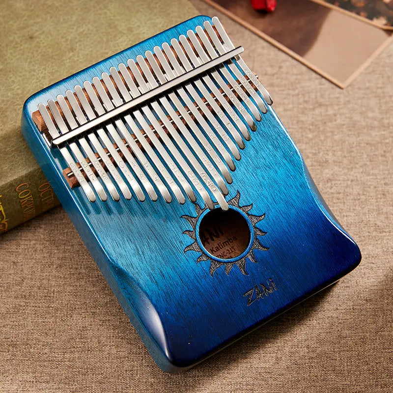 21-Note Kalimba Thumb Piano For Beginner Musicians