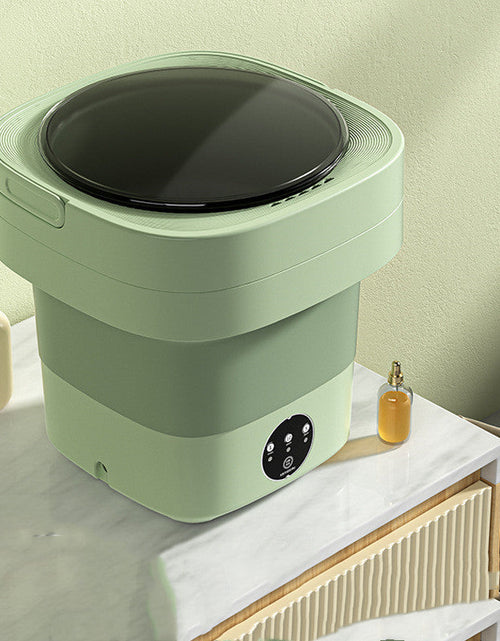 Charger l'image dans la visionneuse de galerie, Mini Foldable Washing Machine Portable Mini Socks Underwear Panties Washing Machine Big Capacity 3 Models With Spinning Dry Gadgets
