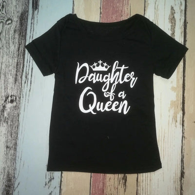 Plain Print Matching Family Short Sleeve T-Shirts