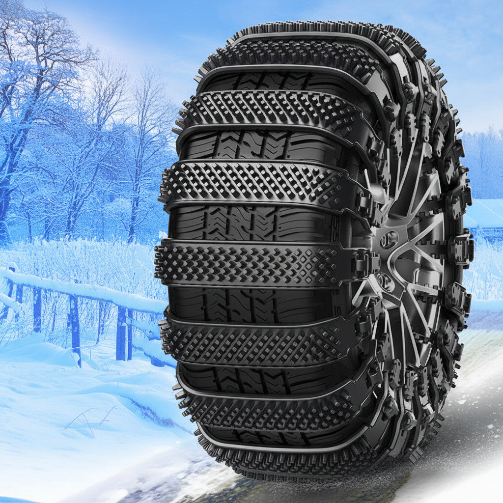 Thick Anti-Skid Tire Chains