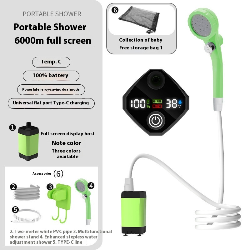 Ducha exterior portátil