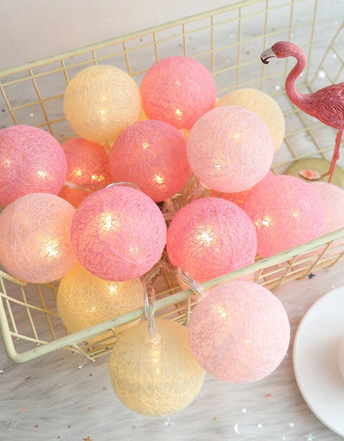 Load image into Gallery viewer, LED Cotton Thread Starry Lanterns
