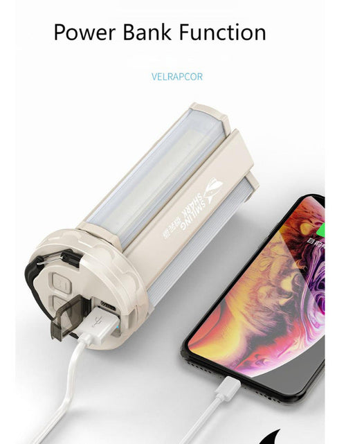 Load image into Gallery viewer, Rechargeable LED Camping Light with Multiple Lighting Modes and Battery Indicator

