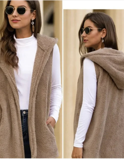 Load image into Gallery viewer, Stylish Pocket Blouse Vest Jacket
