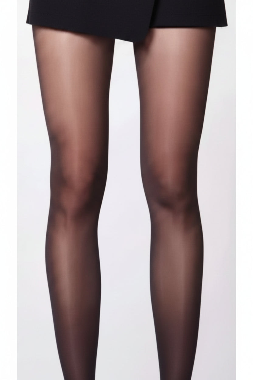 Summer Sheer Ribbon Letter Flocked Stockings