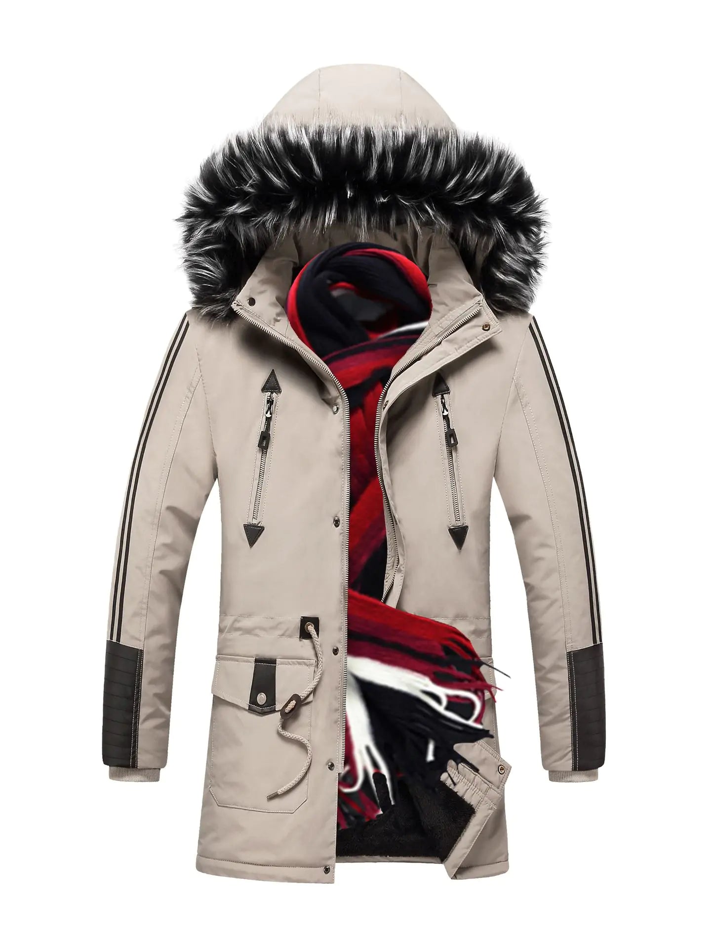 Hooded Warm Cotton Jacket